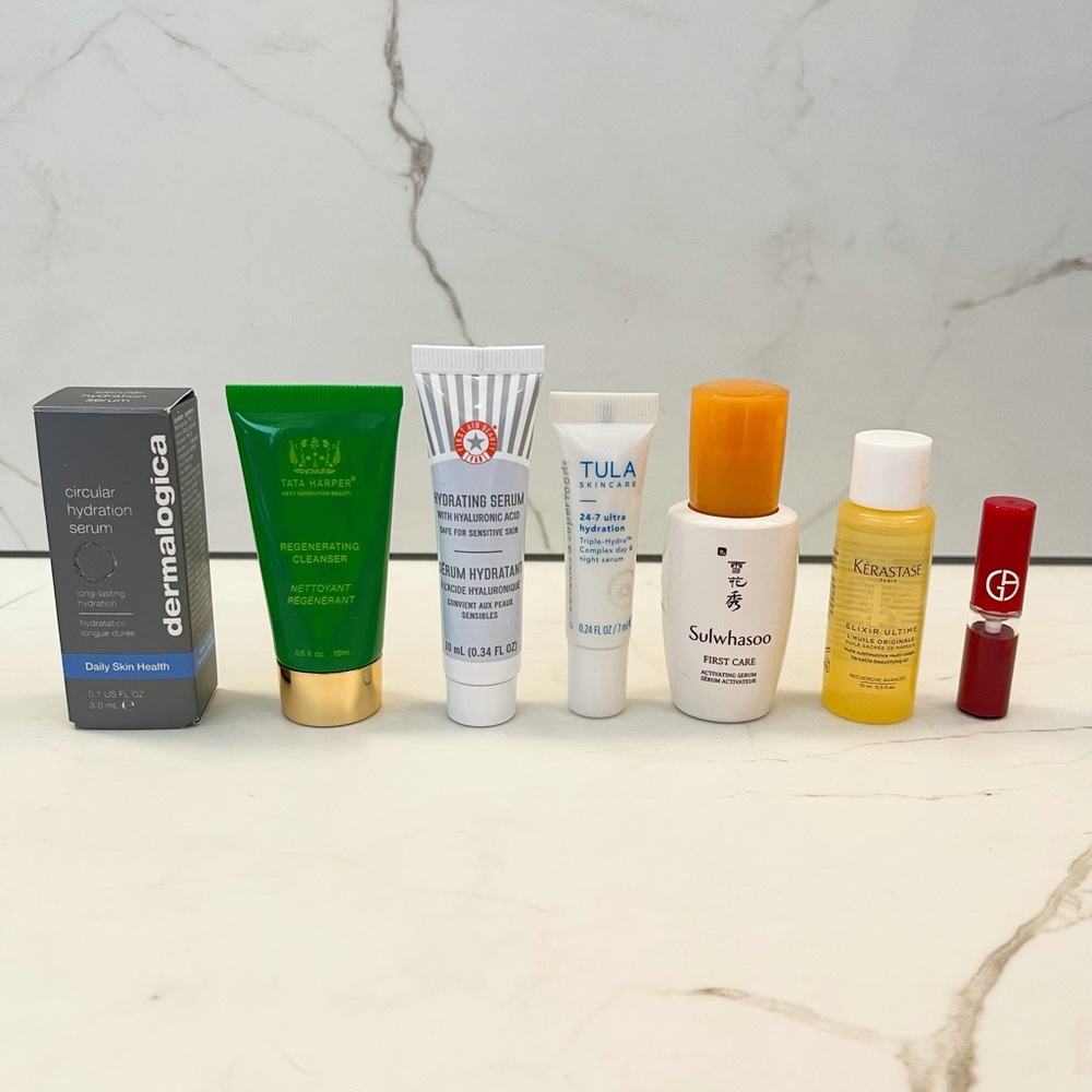 Luxury Brands Deluxe Mini Beauty Bundle - 7 Pieces